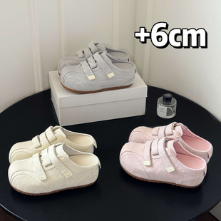 厚底勃肯包头半拖鞋女夏外穿2026新款百搭轻便舒适休闲运动板鞋子