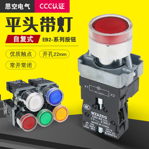 自复位按钮按钮WZAZDQ/奥尊