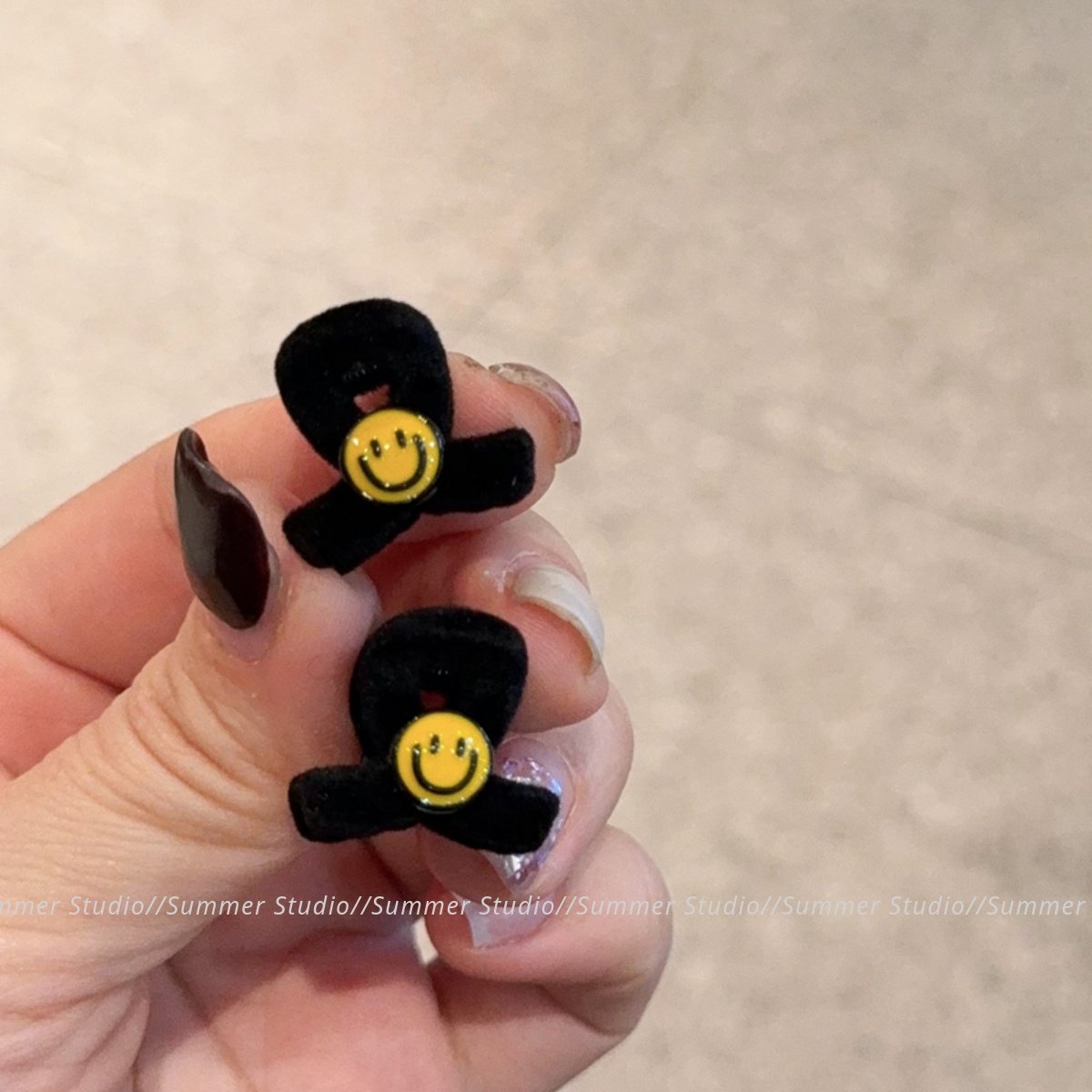 前额公主头丝绒小抓夹迷你笑脸碎发刘海夹小发抓子发卡发夹发饰,饰品/流行首饰/时尚饰品新,发饰,淘宝优惠券,粉丝福利购,淘宝优惠卷