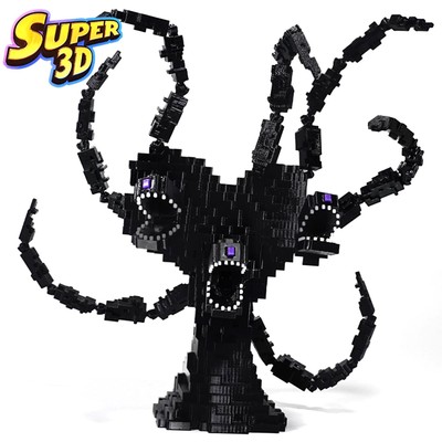 3D打印玩具我的世界凋零风暴拼装模型boss手办游戏周边烦人村民