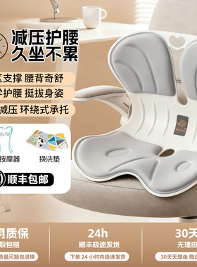 NGT日本护腰坐垫花瓣靠背一体办公室久坐不累神器矫正人体工学椅