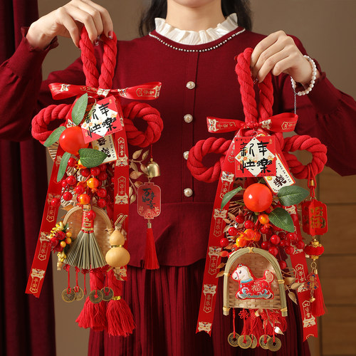 红色中国结大号挂件2026新款