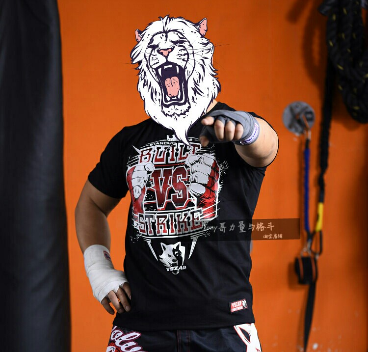 VSZAP BUILT VS STRIKE 款MMA综合格斗体恤柔术搏击摔跤泰拳T恤|ruв категории спортивный костюм/досуг одежды, движение футболку - от Buy2taobao.com для оказания профессиональной услуги покупки агента Taobao