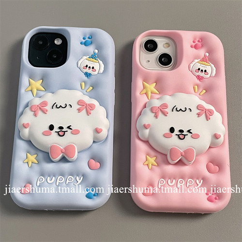 苹果iPhone硅胶卡通手机壳