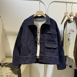 简约大气百搭明线设计宽松春秋外套女2025新款 夹克上衣潮 爆款 短款