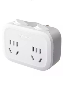 公牛插座转换器一转二独立开关电源插座GN-9323多孔插座