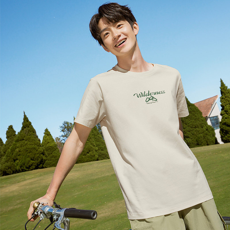 361运动t恤男女同款情侣装2026冬季新款透气圆领短T宽松百搭