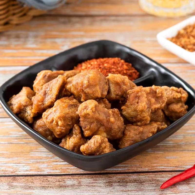 美好香酥排骨1kg 蒜香骨麻辣椒麻腌制猪肋骨冷冻猪排骨油炸半成品