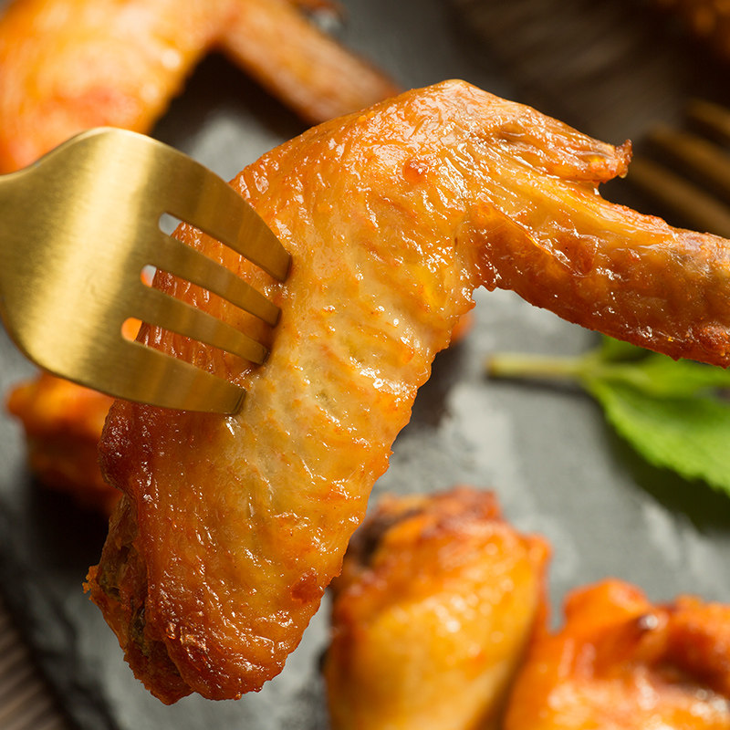 嘉吉鸡翅奥尔良对翅经典烤翅半成品翅中新鲜冷冻鸡全翅烧烤油炸