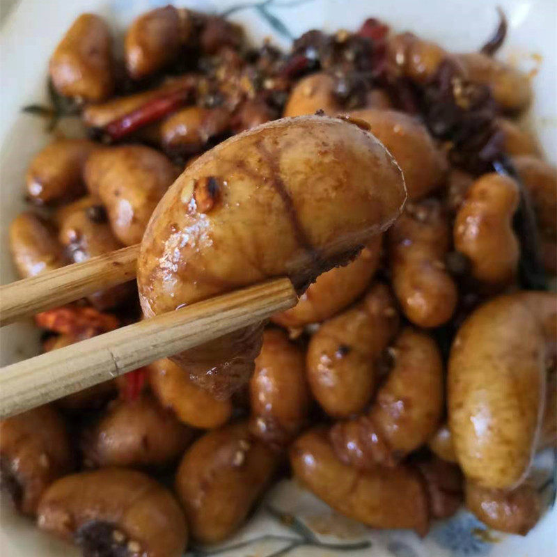 麻辣鸡腰子 独家秘制即食鸡肾鸡春鸡子网红食品 1袋100克包邮顺丰