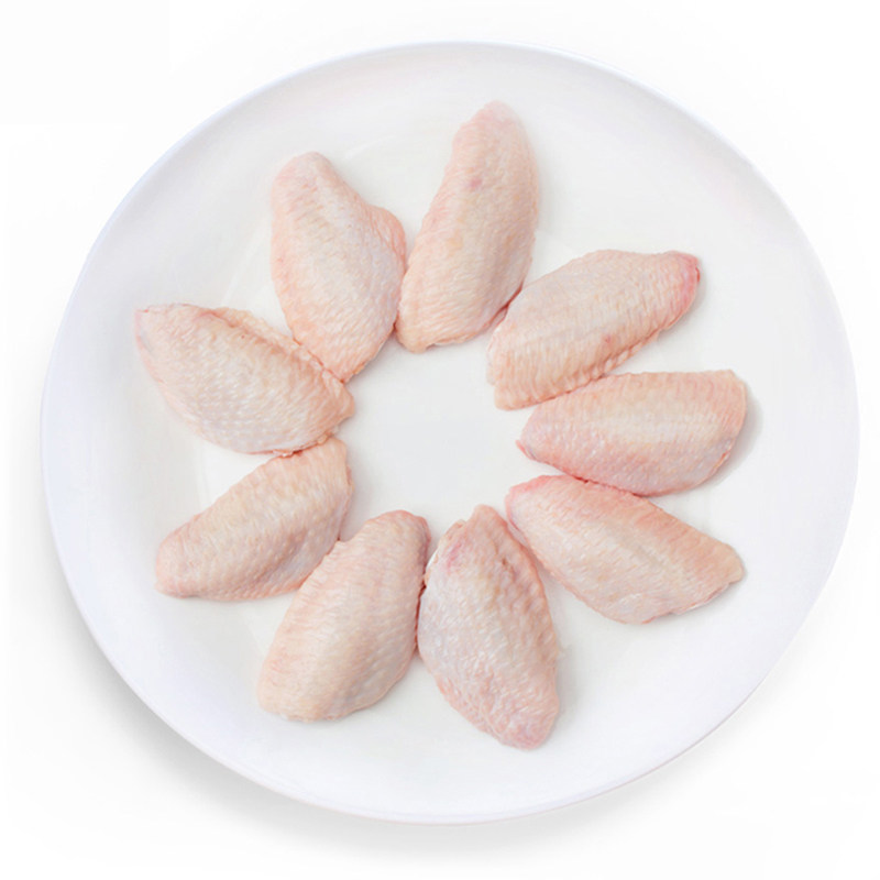 冷冻鸡翅中新鲜鸡中翅烧烤配菜食材奥尔良烤翅膀生鸡肉10包包邮