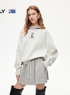 ONLY2025冬季新款NBA合作系列美式复古连帽卫衣女|12619S009