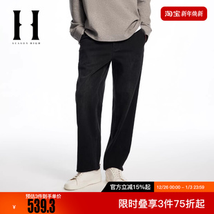 冬新款 牛仔裤 时尚 简约牛仔裤 子 SEASON 水洗直筒裤 HIGH男装