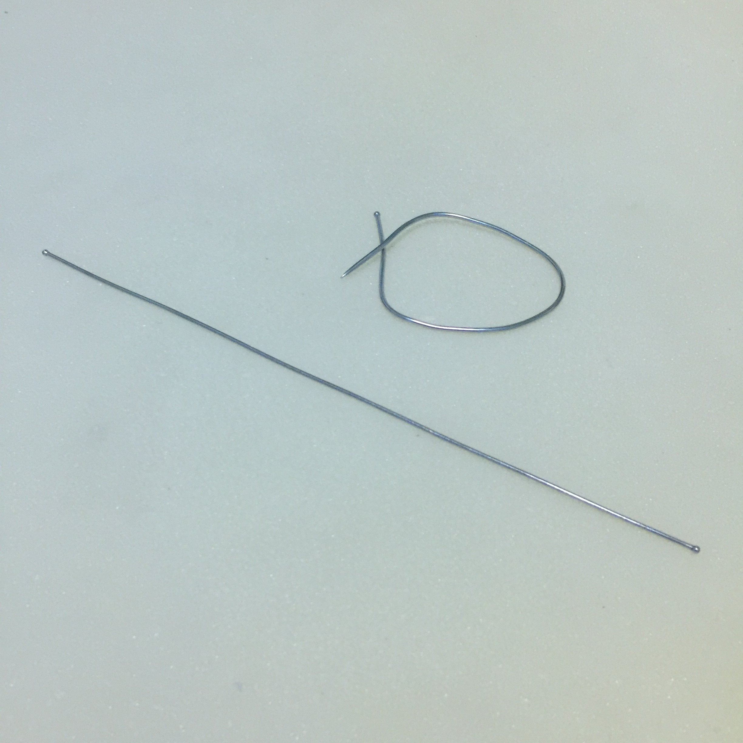 肛门探针不锈钢热处理/探针/肛瘘/管/瘘道/球/挂线/软/弯曲/肛肠