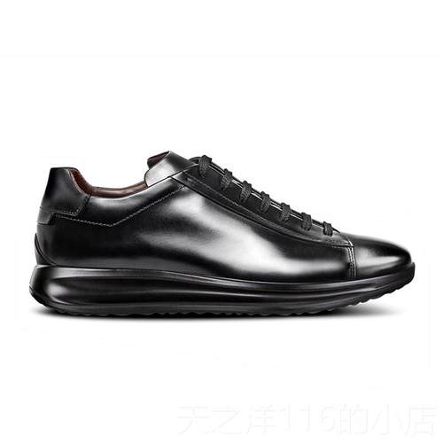 正品奥勒伦皮鞋男款2024春秋新底款头层勤牛皮真商务休皮闲鞋通软