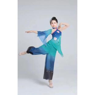 正品新小荷风采典儿童古舞服装出服幼儿款中国舞羽化灵蛇演表演服