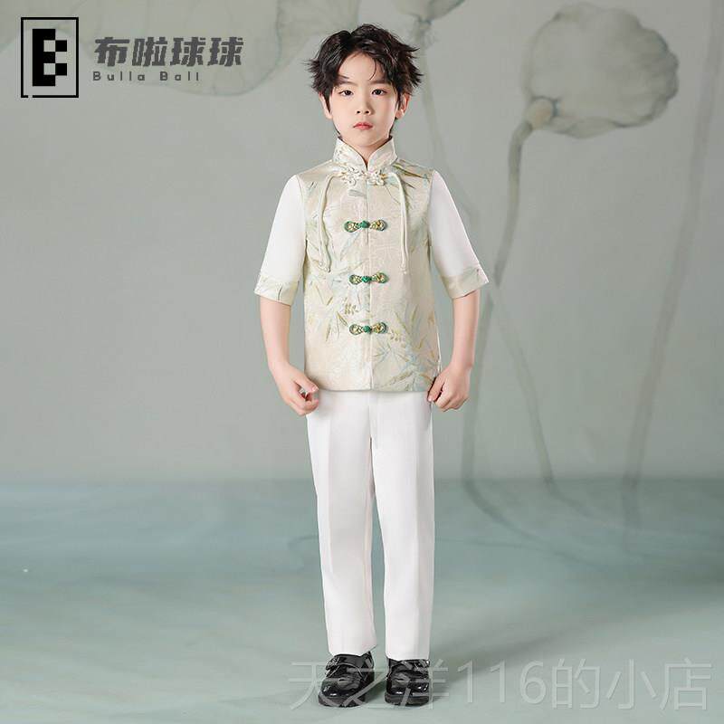 正品儿童合唱团表演服学装小诗生中男女歌朗诵比赛服装表式演服装
