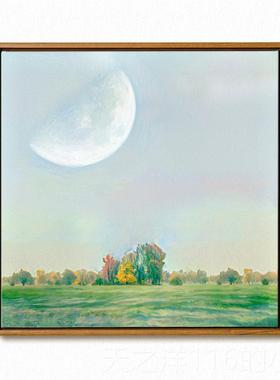 正品二狗简姑娘家居画欧客厅餐厅卧室墙壁北画约挂现代小众捡漏装