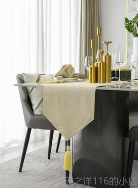 正品式高端豪旗华桌，现代欧无碍豪华餐台布，长高端简约茶台布床