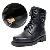 313巡洋舰羊毛靴男皮一体棉鞋 冬毛季 保暖加绒棉鞋 正品 皮真皮5男士