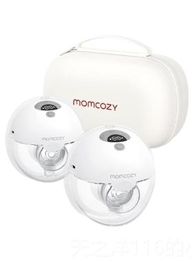 正品Mmcozy M5穿戴式吸奶器免扶静音设计 电动吸双边o小奶碗乳器