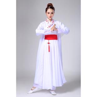 正品新古典舞服演出服装书简风舞广场舞蹈服扇子舞侠客古款飘逸演