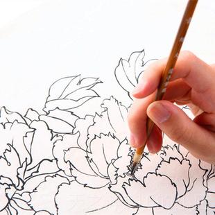 正品青丝狼小楷笔套装毛毫国画 画动漫水彩笔物白描工笔勾线人 线