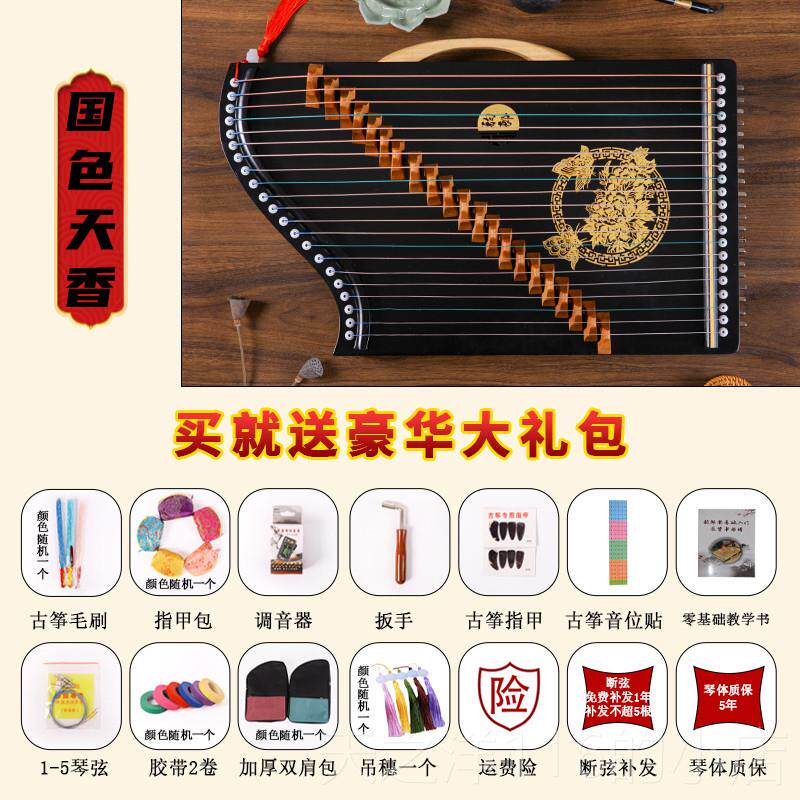 正品古筝练指器2指1弦可携业式专门法练习乐器初学者入迷你小型古