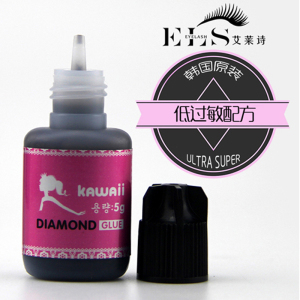 艾莱诗kawaii卡哇伊嫁接睫毛开花胶水植物成分低过敏持久无痕软态