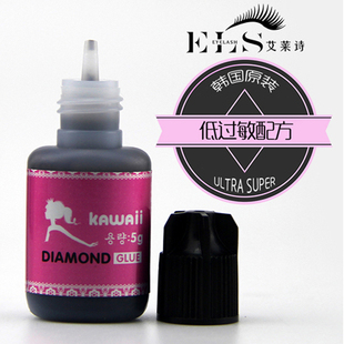 艾莱诗kawaii卡哇伊嫁接睫毛开花胶水植物成分低过敏持久无痕软态