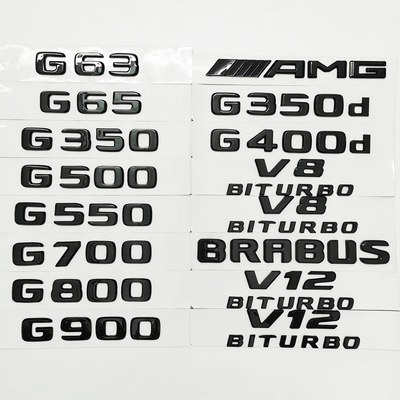 奔驰G级v8侧标AMGG63车尾字标
