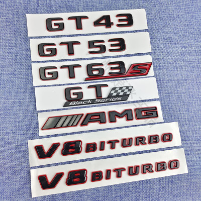 奔驰GT63S车标V8BITURBO侧标