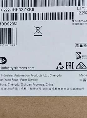西门子 pcl模块 6ES7222-1HH32-0XB0 全新原装正品 现货
