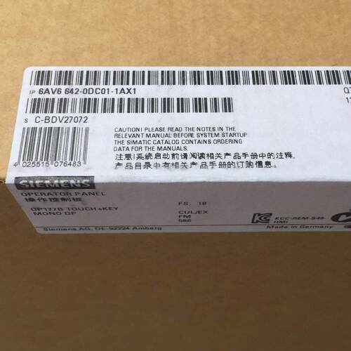 西门子6AV6642-0DC01-1AX1模块