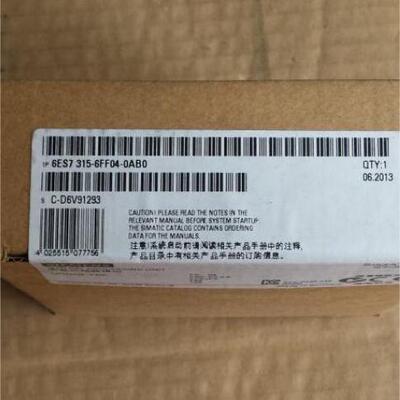 西门子6ES7315-6FF04-0AB0模块