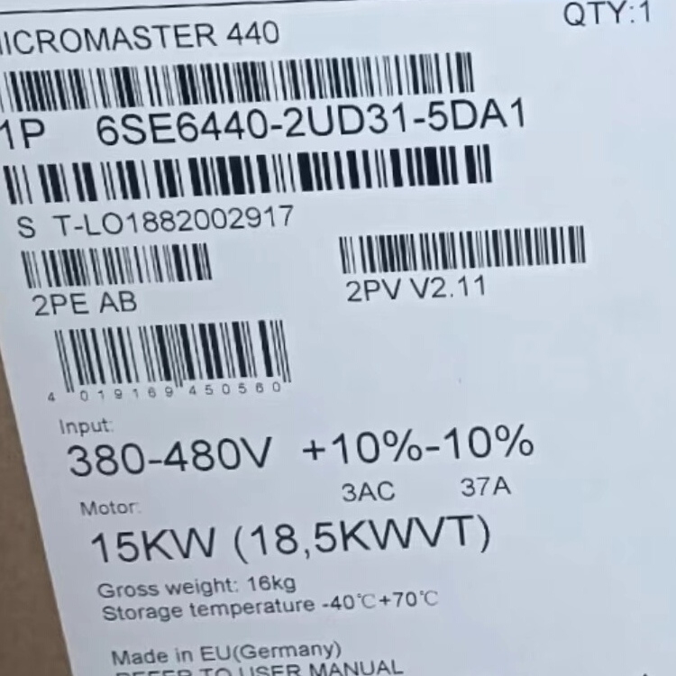 西门子6SE6440-2UD31-5DA1模块