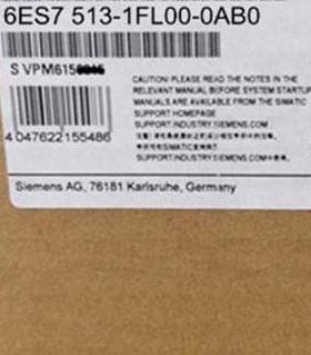 西门子 FCPU 6ES7513-1FL00-0AB0 全新原装正品 PLC模块