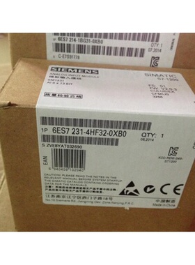 西门子 pcl模块 6ES7231-4HF32-0XB0 全新原装正品 PLC模块