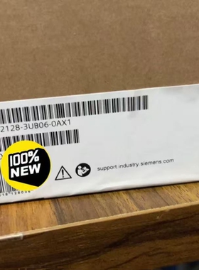 6AV2128-3UB06-0AX1 西门子PLC模块 18.5宽面板 全新正品