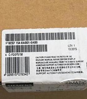 西门子-CPU-6ES7154-8AB01-0AB0 全新原装正品 PLC模块