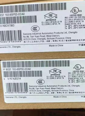 西门子 基座单元 6ES7193-6BP40-0DA1 全新原装正品 PLC模块