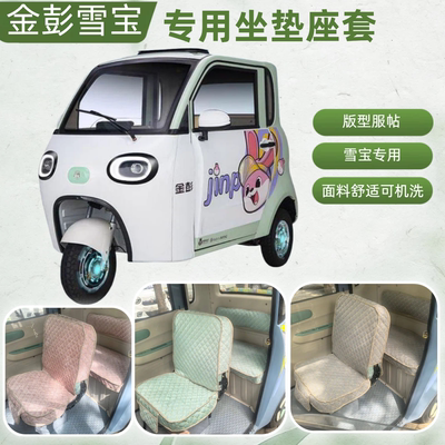 金彭雪宝专用三轮车座套坐垫机洗