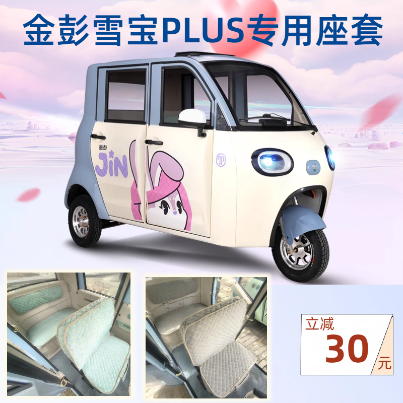 金彭雪宝PLUS电动三轮车专用座套