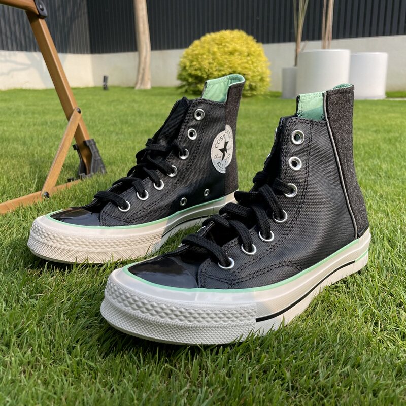 匡威1970s复古三星标解构错位拼接休闲高帮帆布鞋女鞋 569435c