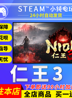 Steam正版 仁王3 国区礼物激活码cdk Nioh 3仁王3豪华版steam版
