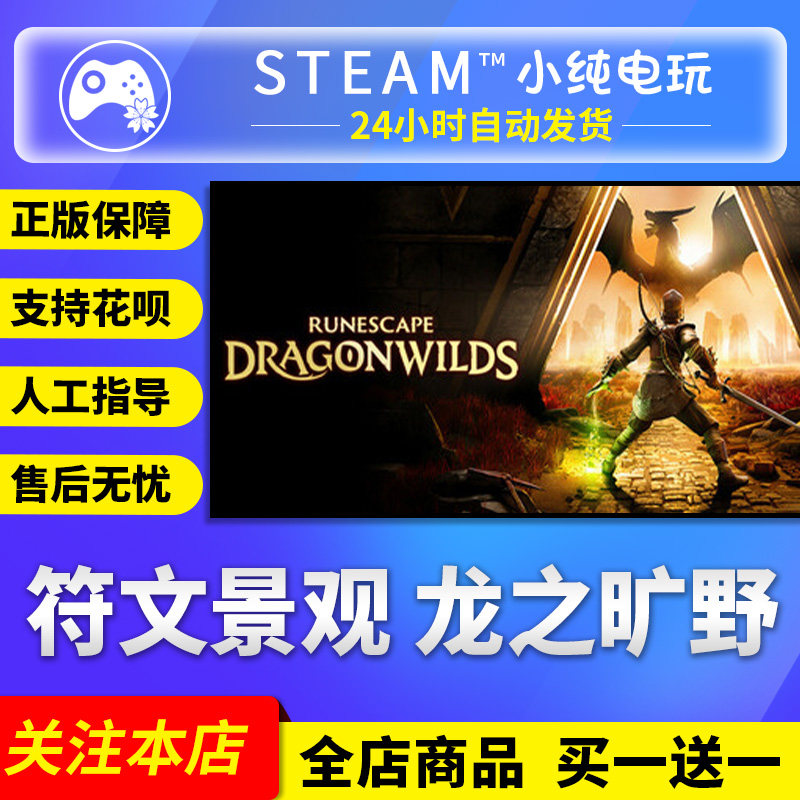 Steam正版 符文景观 龙之旷野 国区礼物激活RuneScap