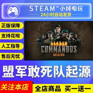 Steam正版 盟军敢死队起源Commandos: Origins 国区礼物激活码cdk