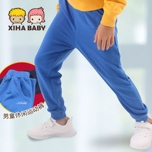 秋装 洋气儿童休闲裤 男童运动裤 春秋中大童男孩长裤 子2019新款 童装