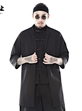 左杜中国风长款春夏汉服修禅服
