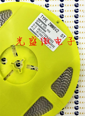 贴片稳压二极管 ZMM15V LL-34 1206圆柱ST 1/2W 15V (45元/盘)